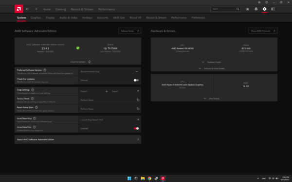 AMD Adrenalin 2023 Edition Graphics Driver - Image 3